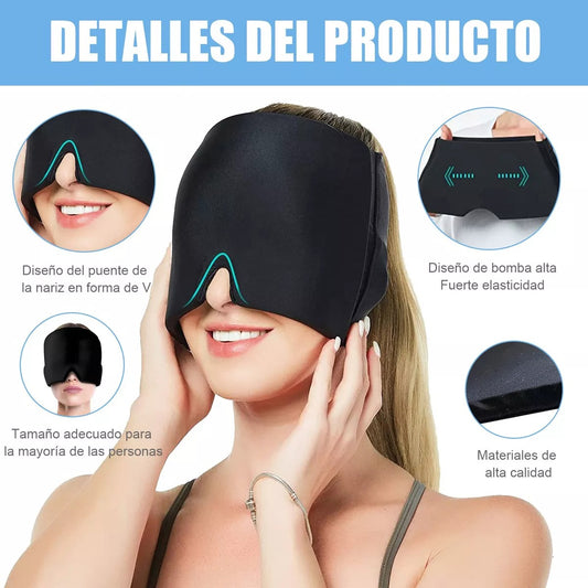 Gorro Para Migraña Alivio Compresa De Gel